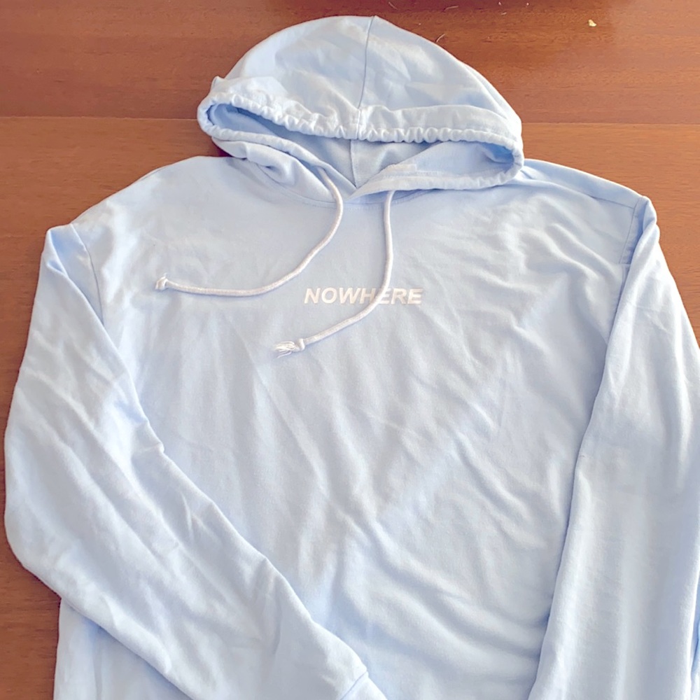 Hooded tee shirt